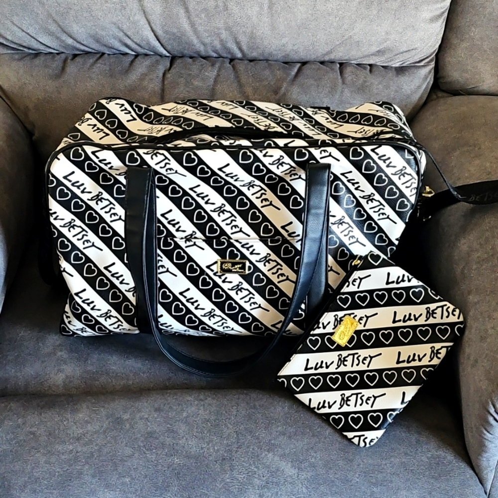 Betsy Johnson Weekender Bag